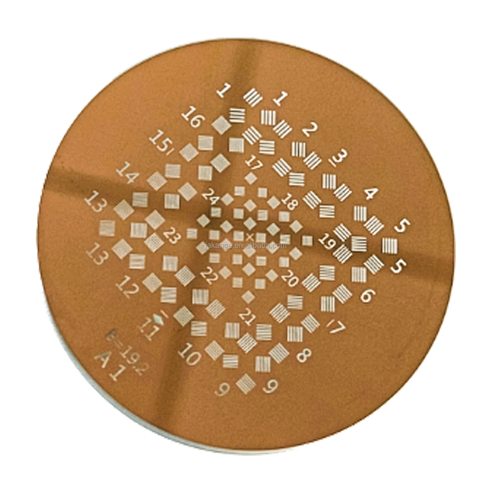 product optical glass reticle optical resolution test board opencv calibration target machine vision halcon circlegrid calibration board-7