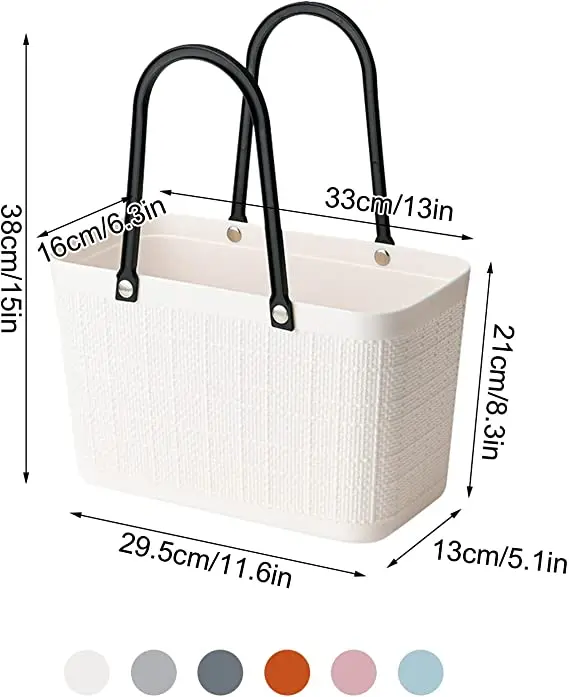 2023 Summer Eva Foam Beach Tote Bag Sand Proof Portable Travel Bag