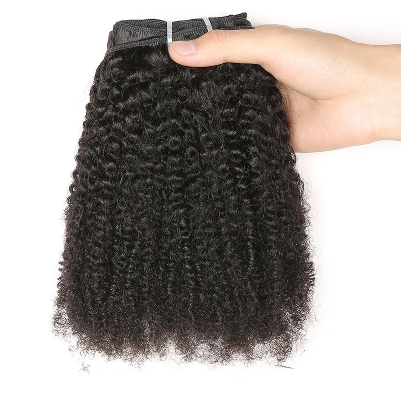Double Weft 100g Clip in Hair Extension Human Hair Extensions Unprocessed Clip in Hair Extensions for White