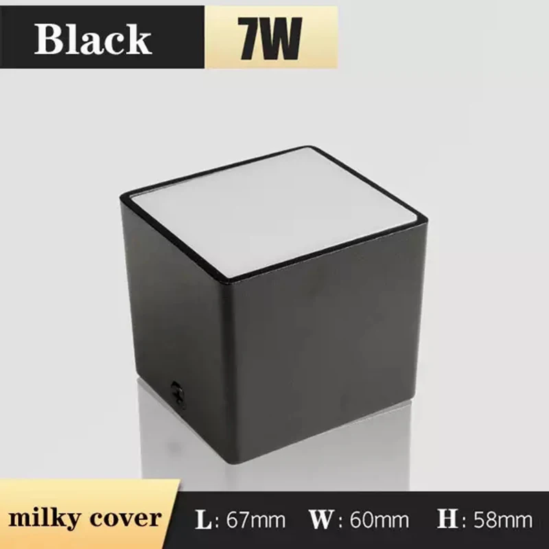 Высокоэффективная Поверхностная крышка объектива AC110V 220V 8W 7W COB лампа потолочный светодиодный прожектор