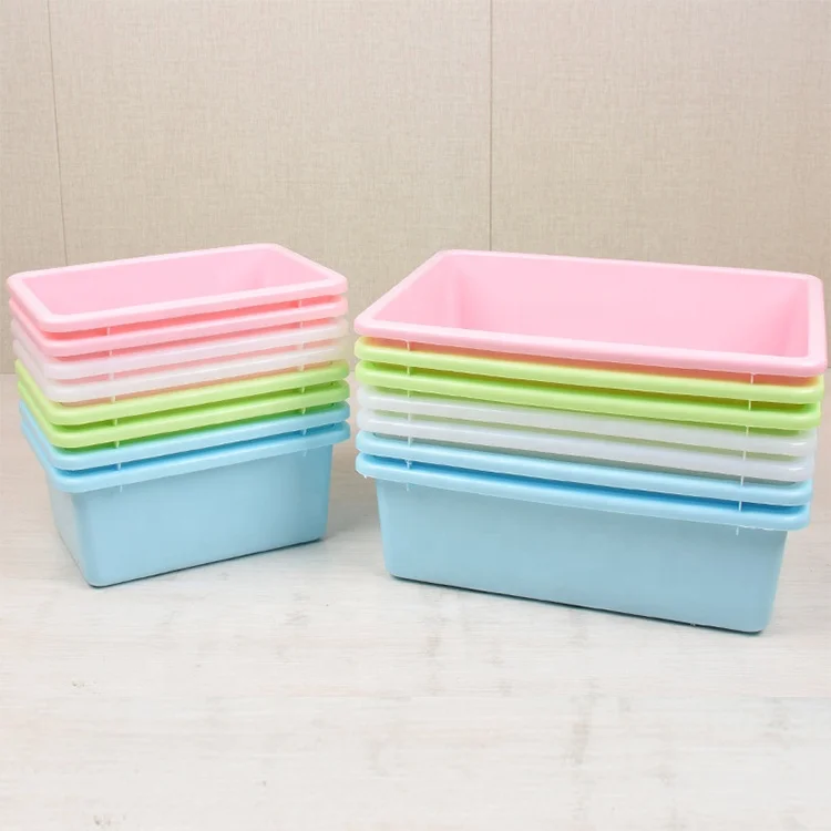 Clear Plastic Stackable Storage Box