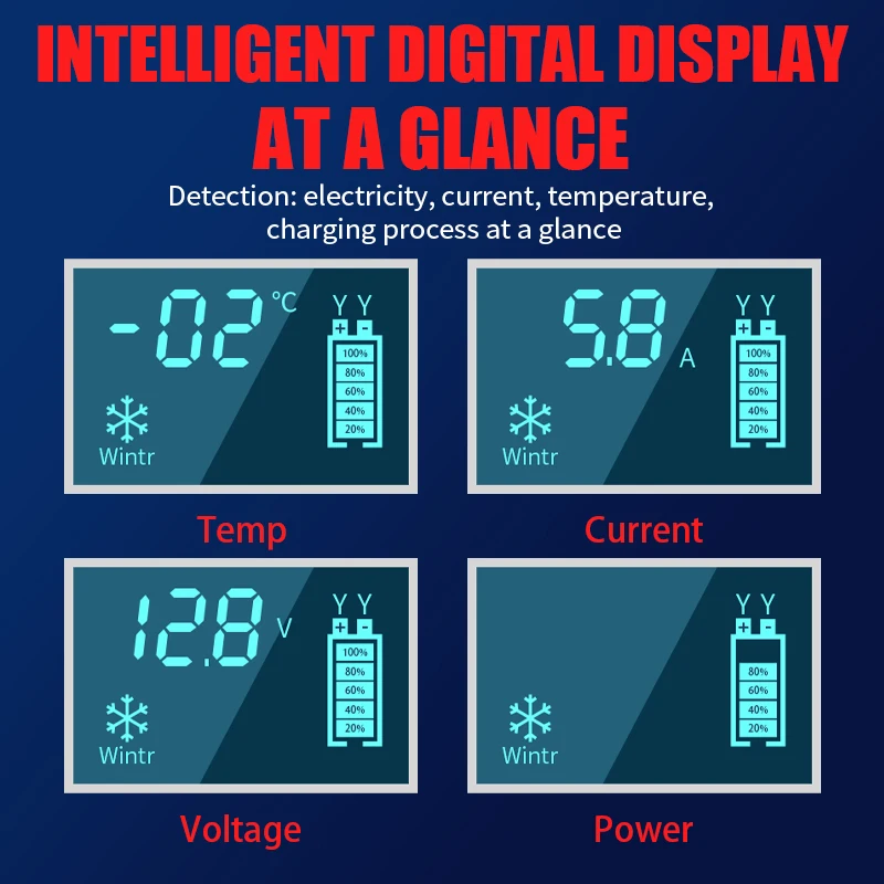 2025 ODM New Portable 12V 10A Automatic Battery Charger for 12V Lead Acid SLA AGM GEL Batteries with 120W Output manufacture