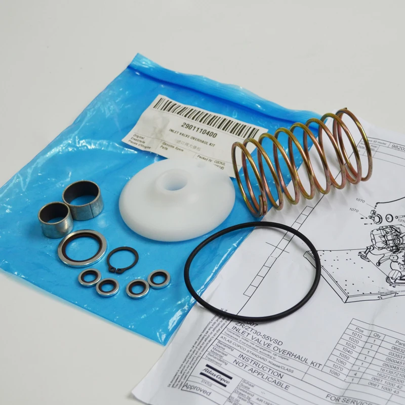 2901110400 Inlet Valve Overhaul Kit For Atlas Copco Compressor Part