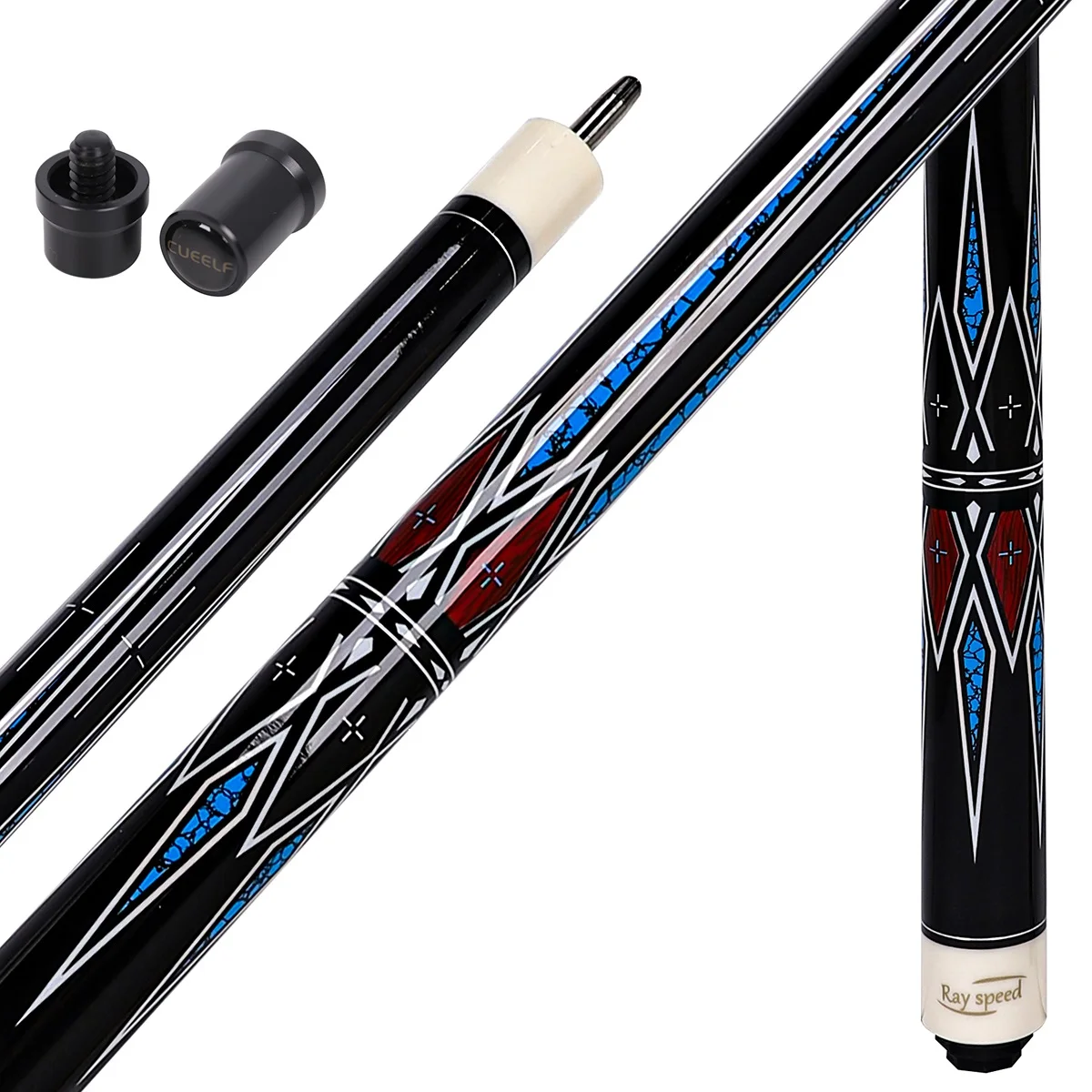 Wholesale 58 Inch 19oz 20oz 21oz Maple Billiard Stick Pool Cue Set 12