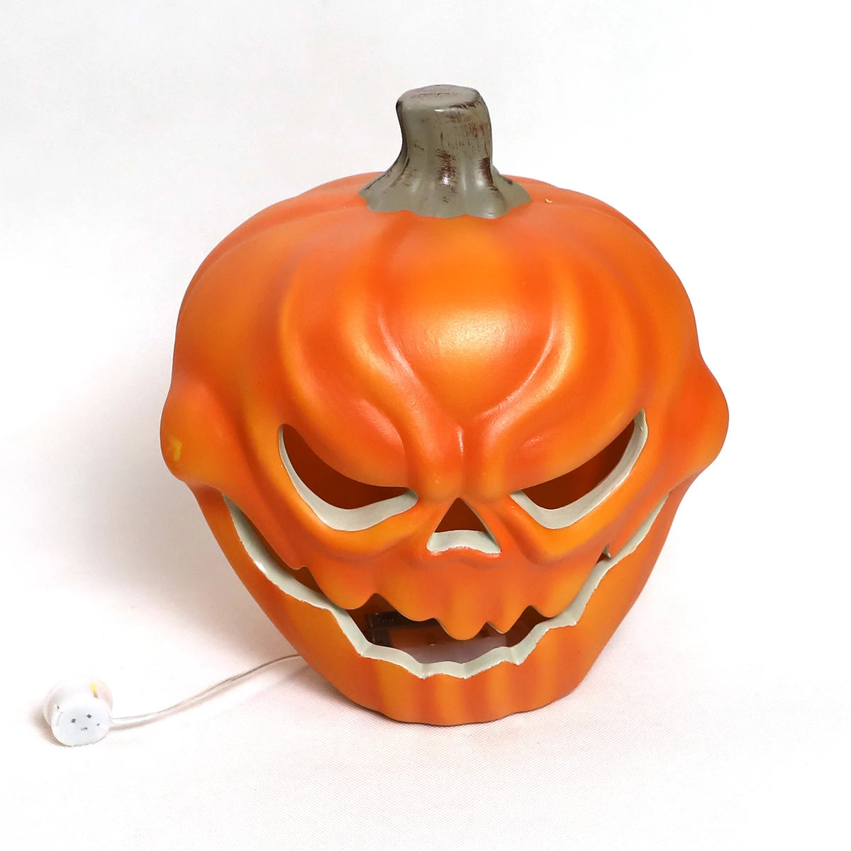 Design PP Material Pumpkin Mass Production Halloween Home Garden Outdoor Decoration With Led Lights Smile Face