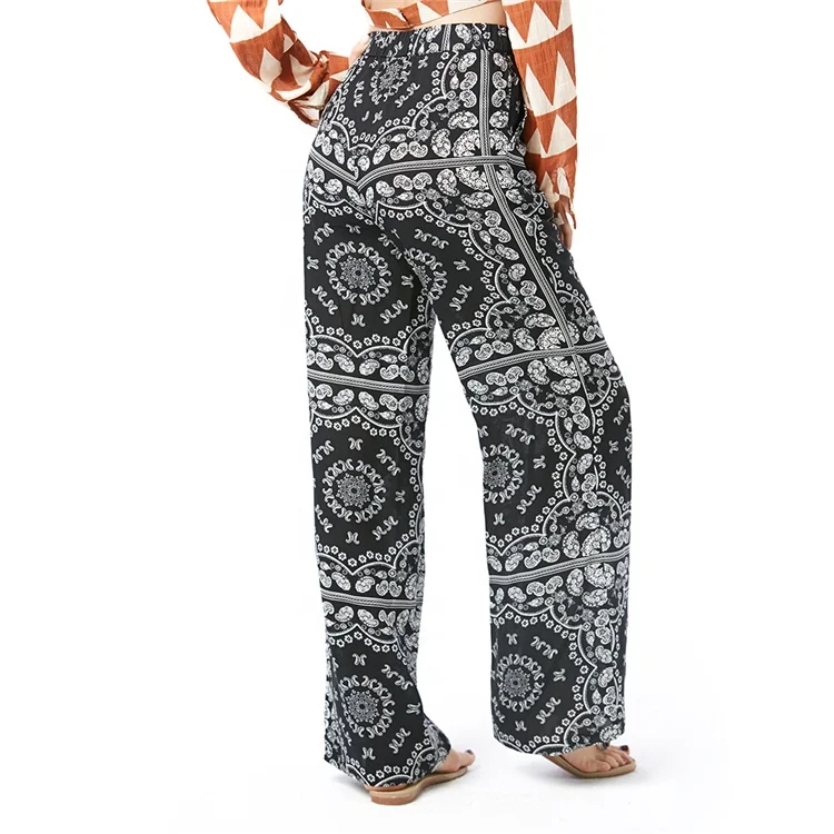 patterned pants boho