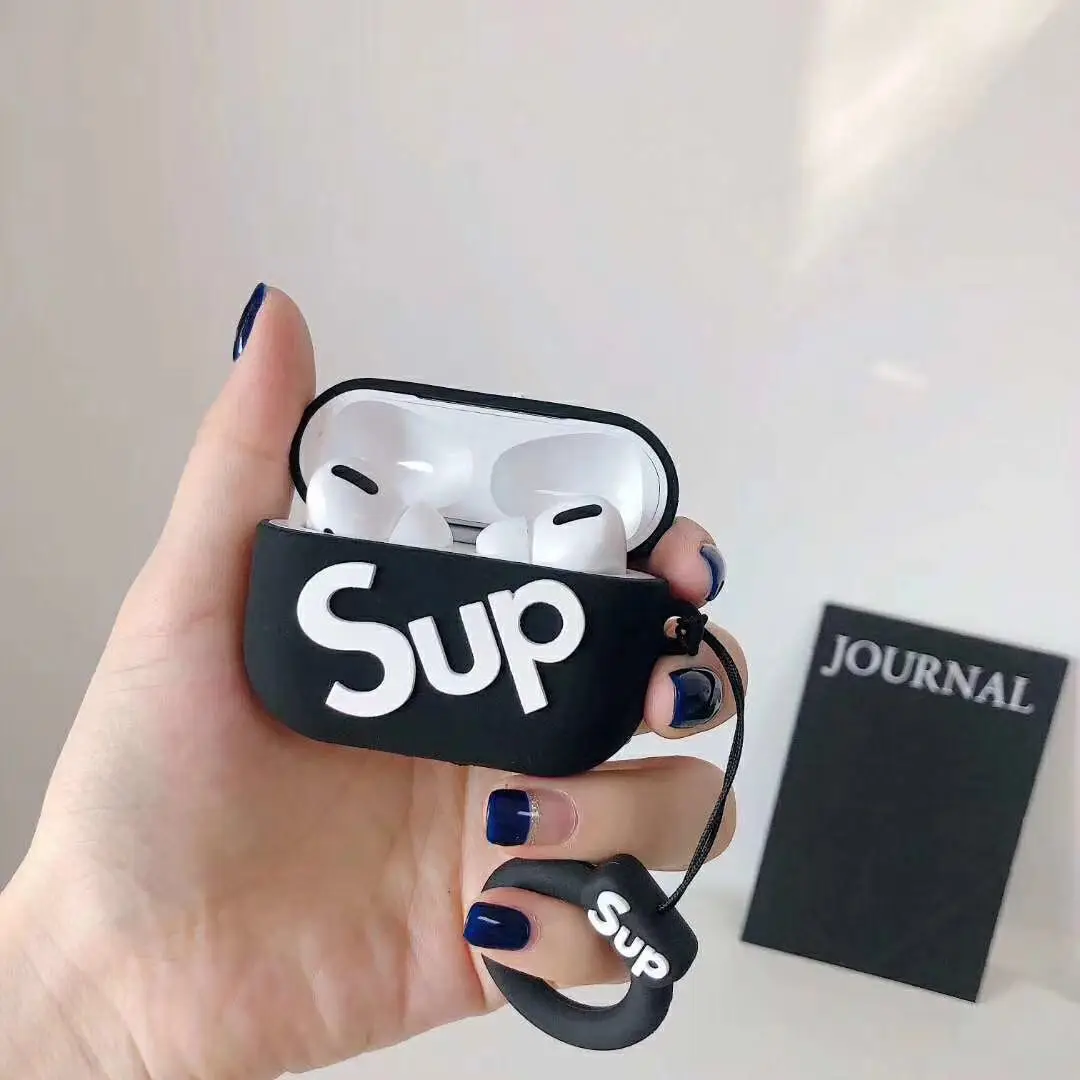 Cartoon Trendy Stylish TPU/Silicone Case for Airpods 2/Airpods PRO for  Supreme - China Airpods Cases and Airpods price