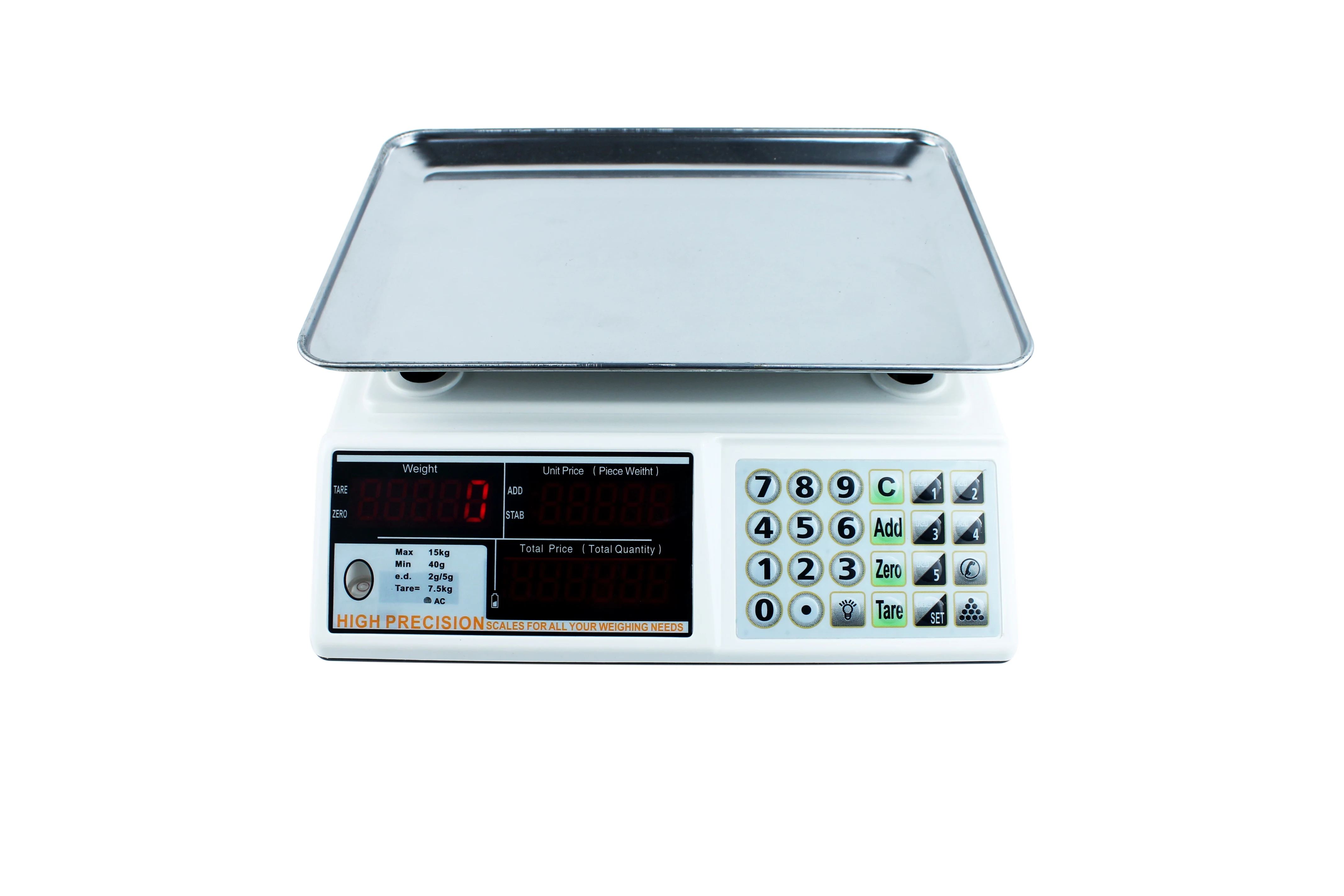40 kg Price Computing Weighing Scale Small Table  Weighing Balance Scale Weight Price Scale