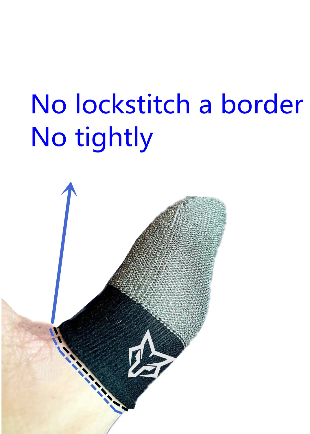 2 زوج من لعبة سارافوكس V8 ذات لونين Beehive5 مقاومة للنوم ومضادة للعرق وشاشة لمس احترافية وأكمام إصبع للعبة الرماية