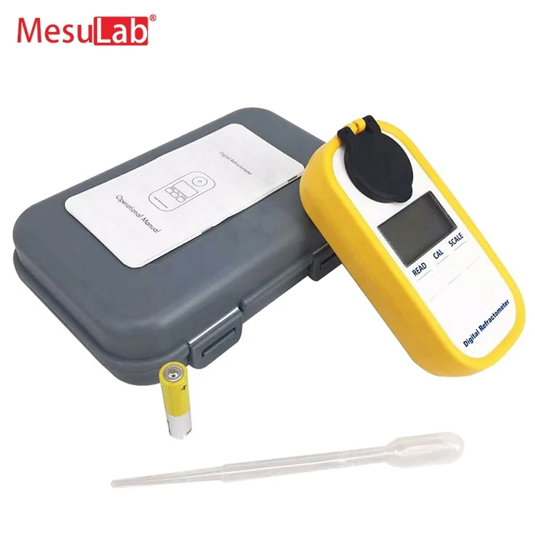 MesuLab Portable Handheld Digital Refractometer for Alcohol Ethanol Digital