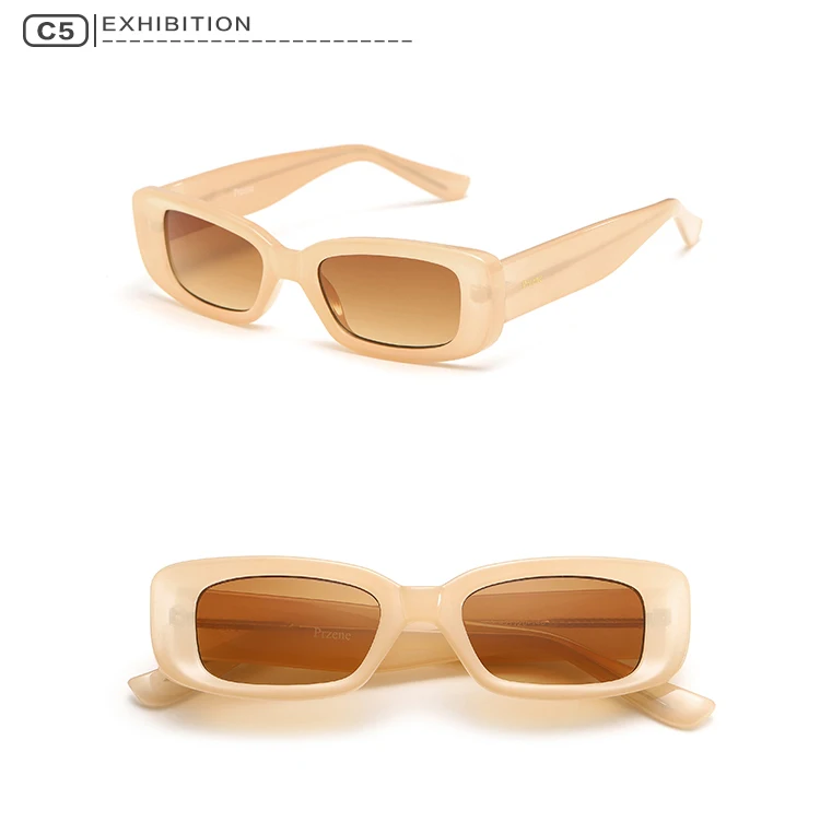 Small Frame Polarized Women Sunglasses Designer Luxury Eyeglass Shades