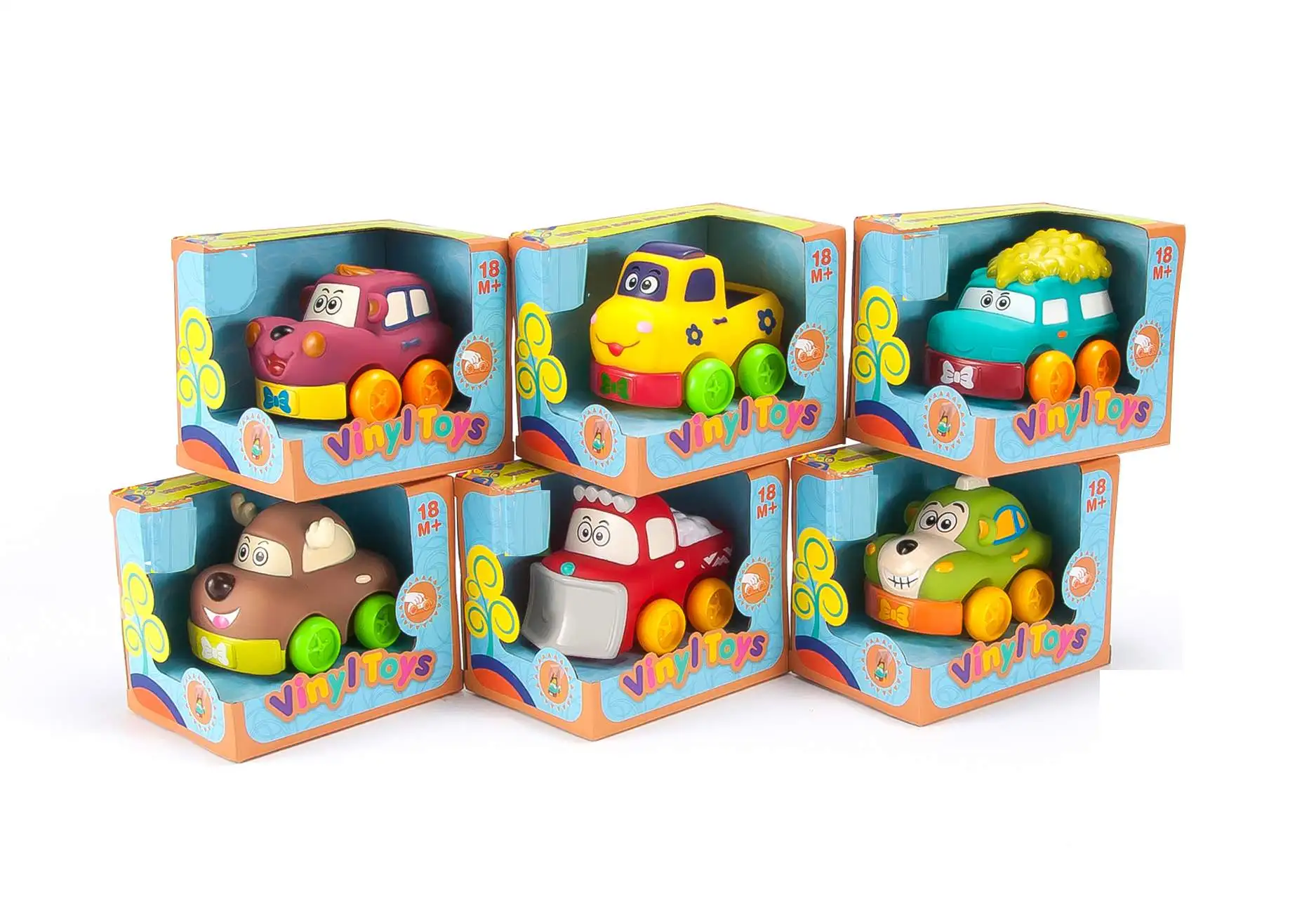 Развивающая мягкая мультяшная детская игрушка виниловые мини-игрушки