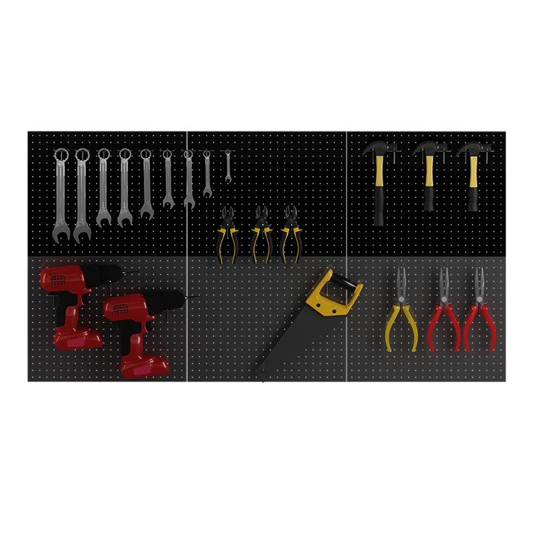 Poly Pegboard Wall Mounting Pegboard  Display Wall Mounted Display Pegboard Wall Mount