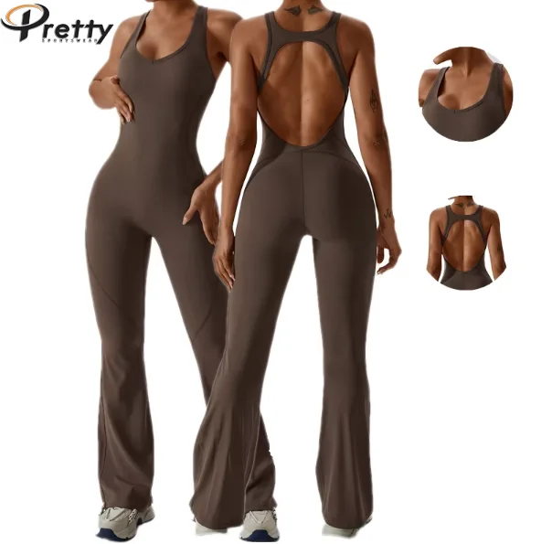 Litthing Trainingspak Womens Volledige Set Lange Mouwen Bodysuit Yoga Jumpsuit Gym Sets Voor Vrouwen Rits Romper Geribbelde Workout Outfits Sport Playsuit 1 Stuk Activewear, Zwart, S