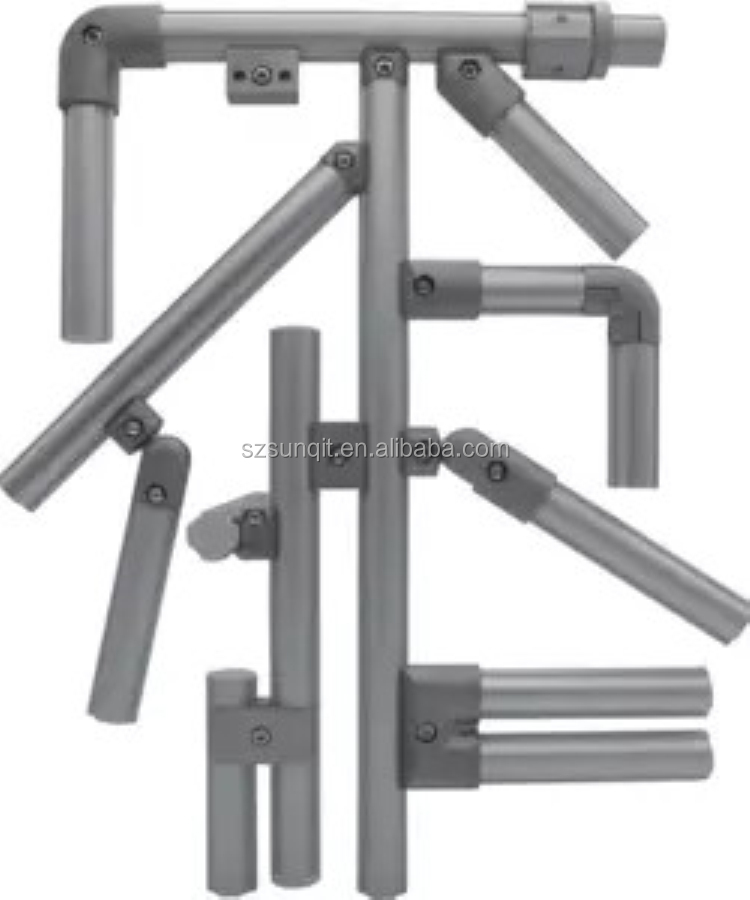 Прочный алюминиевый соединитель для труб соединительный элемент трубы верстака система