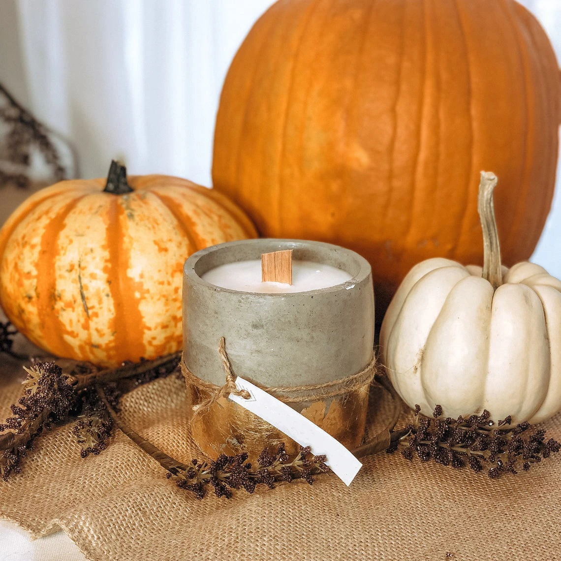 Christmas decoration luxury handmade candle jars vessel cheap matte cement cylinder candle jar in bulk