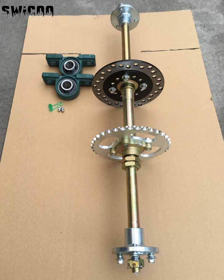 Go Kart Shaft & Racing Go Kart Axle - Full Rear Kit