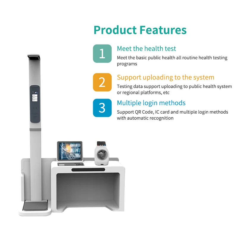 SONKA Manufacturer Telemedicine Healthcare Screening Devices Hospital Clinical Microtouch Telemedicine Kiosk supplier