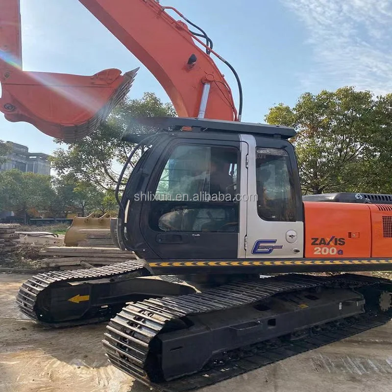 Great Quality Used Excavators 100 Original Hitachi 200 Japan Cheap