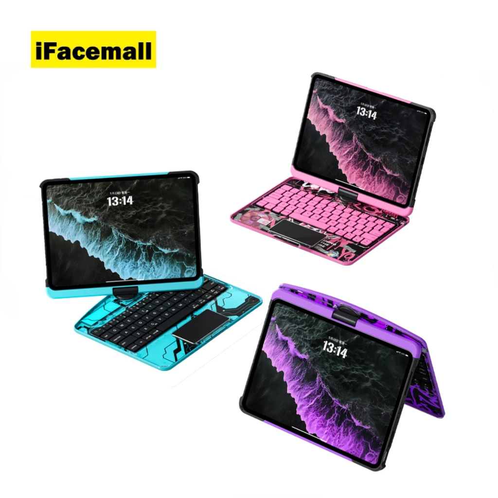 IFacemall Wireless Magic Keyboard Case for iPad Pro 12.9