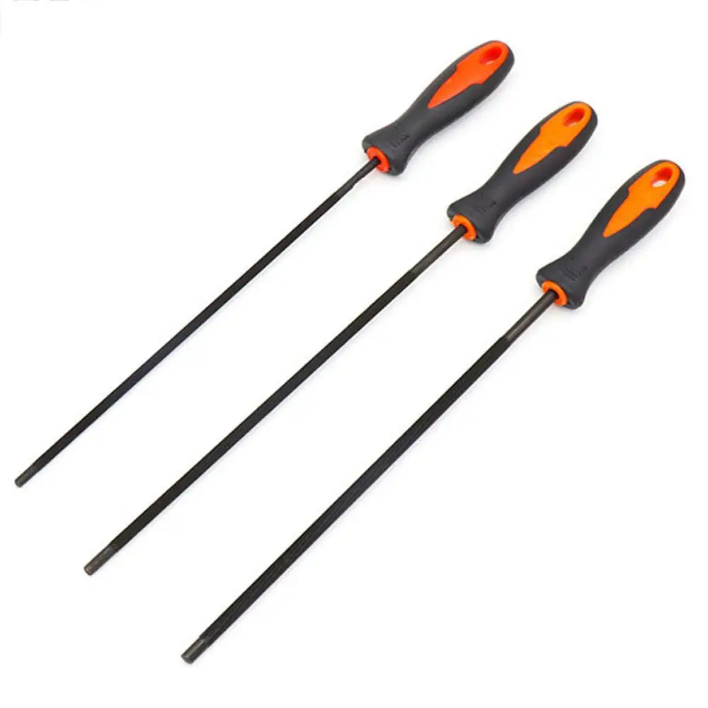 Industrial Grade Flat Warding Square Triangular Flat round and Half-Round Carbide Burrs Square Wood Metal File