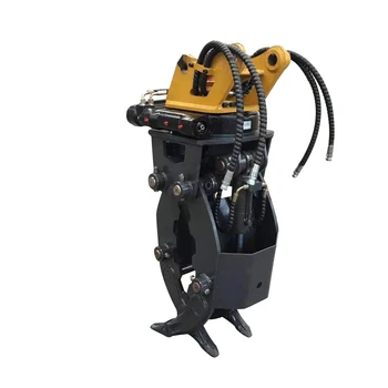 6ton Log Hydraulic Wood Grapple  Excavator Japanese Wood Grabber Double Oil Cylinder
