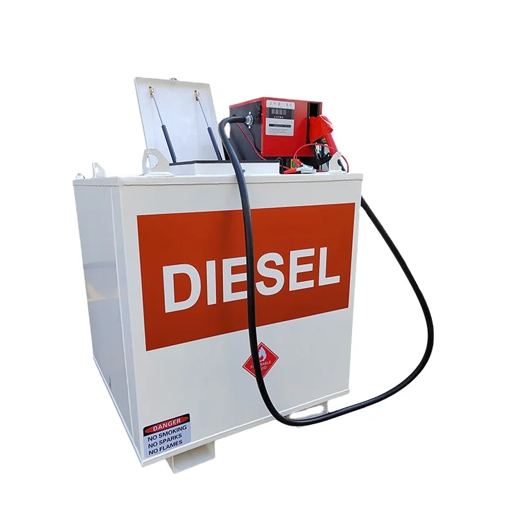 Customized double wall 1000 liter self bunded diesel fuel tank transfer storage gasoline diesel tank