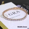 5mm Rose Gold