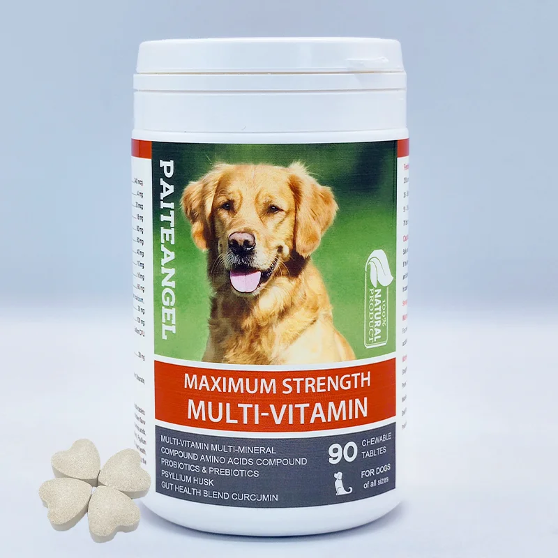 Private Label Pet Supplements Dog Probiotic Multivitamins