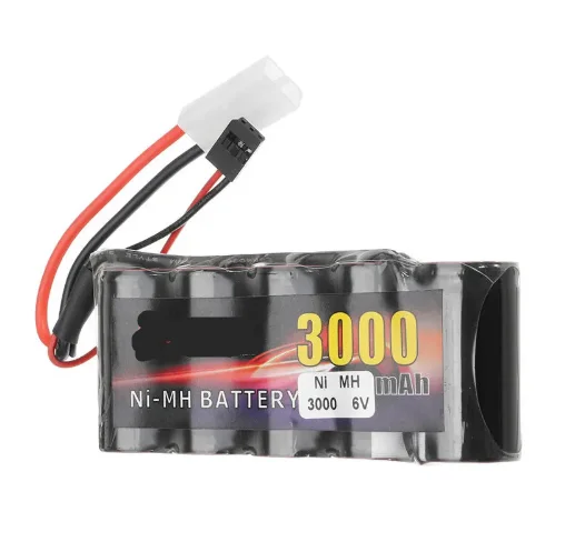 6V 3000mAh NiMH перезаряжаемый аккумулятор FUTABA Plug для серводвигателя