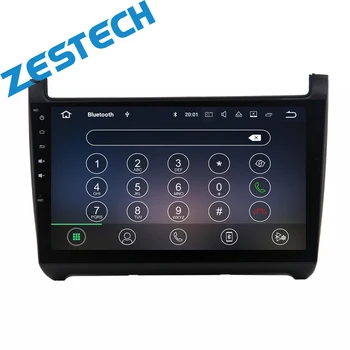 Zestech android 10 android car radio for VW for Volkswagon Polo car dvd player with audio dvd gps navigation support 4G wifi