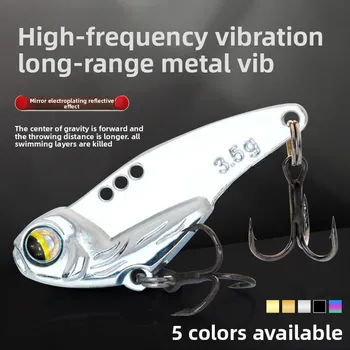 Ares Vib Luya Artificial Hard Bait Sequin Metal Micro VIB Far-cast Sea Fishing Freshwater Seawater Black Bass – Metal Jig – view 3