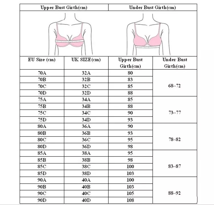 Custom Logo Letter Sexy Girl Big Cup Women Push Up Underwire Brief ...