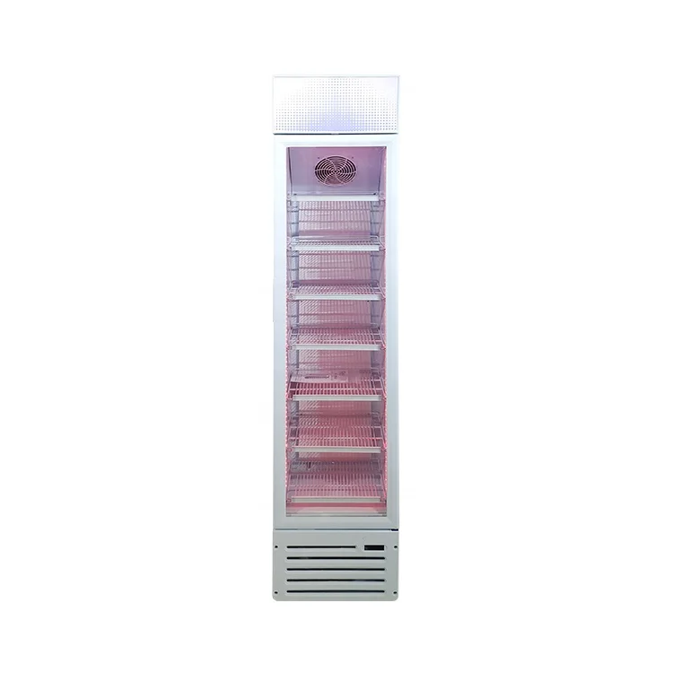 Meisda SC145B 145L Single Door Commercial Glass Display Showcase Drink Coolers Upright Fridge for Sale