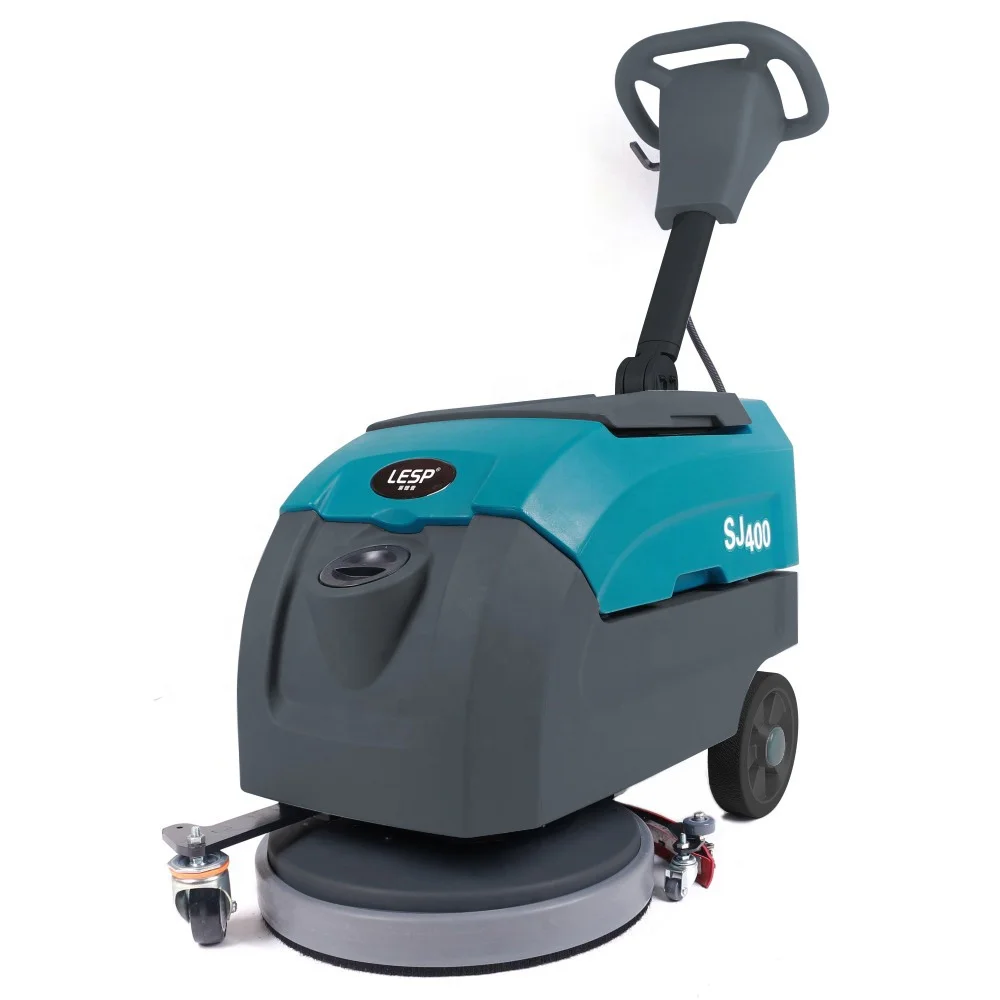 SJ400 Long Working Time Durable Floor Clean Washing Machine Floor Scrubber Cleaning Machine