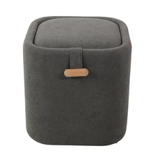 2025 Ottoman Custom Color Comfortable Style Pouf Ottoman Dressing Table Stool Home Furniture Modern