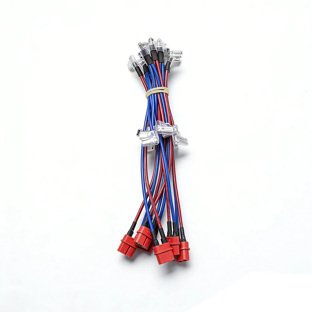 UL1569 PVC Electronic Wire GW60-F Connector Home Appliance Use Wire Harness with Red Terminal
