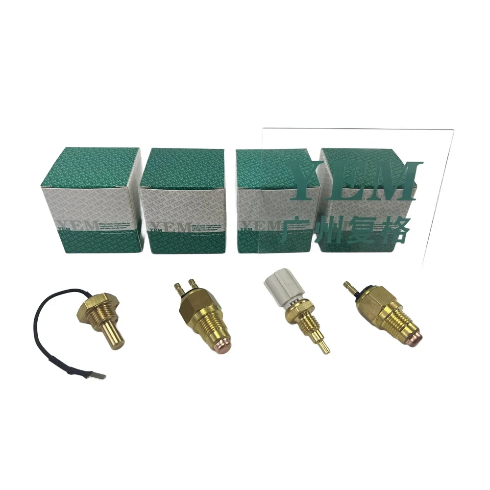 Parts Compatible for Yanmar 4TNE92T Water Temp Sensor 124250-49351 4TNE92 Genuine Engine Parts