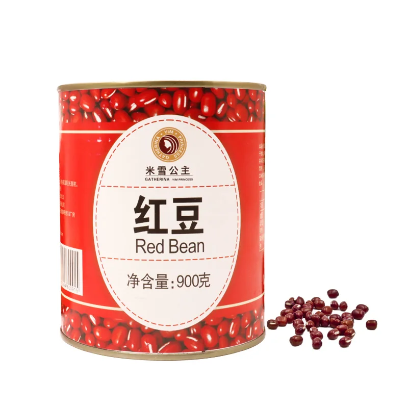 Canned Red Beans 900g Canned Vegetables Kidney bean ready to eat can food defcorate stewed milk