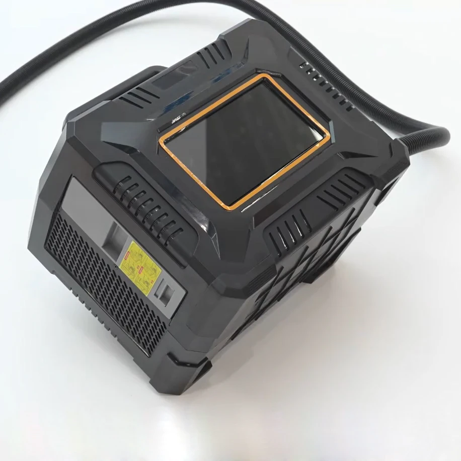 Original Factory Price 50W Handheld Manual Engraving Silver Metal Wood Logo Fiber Laser Marking Machine