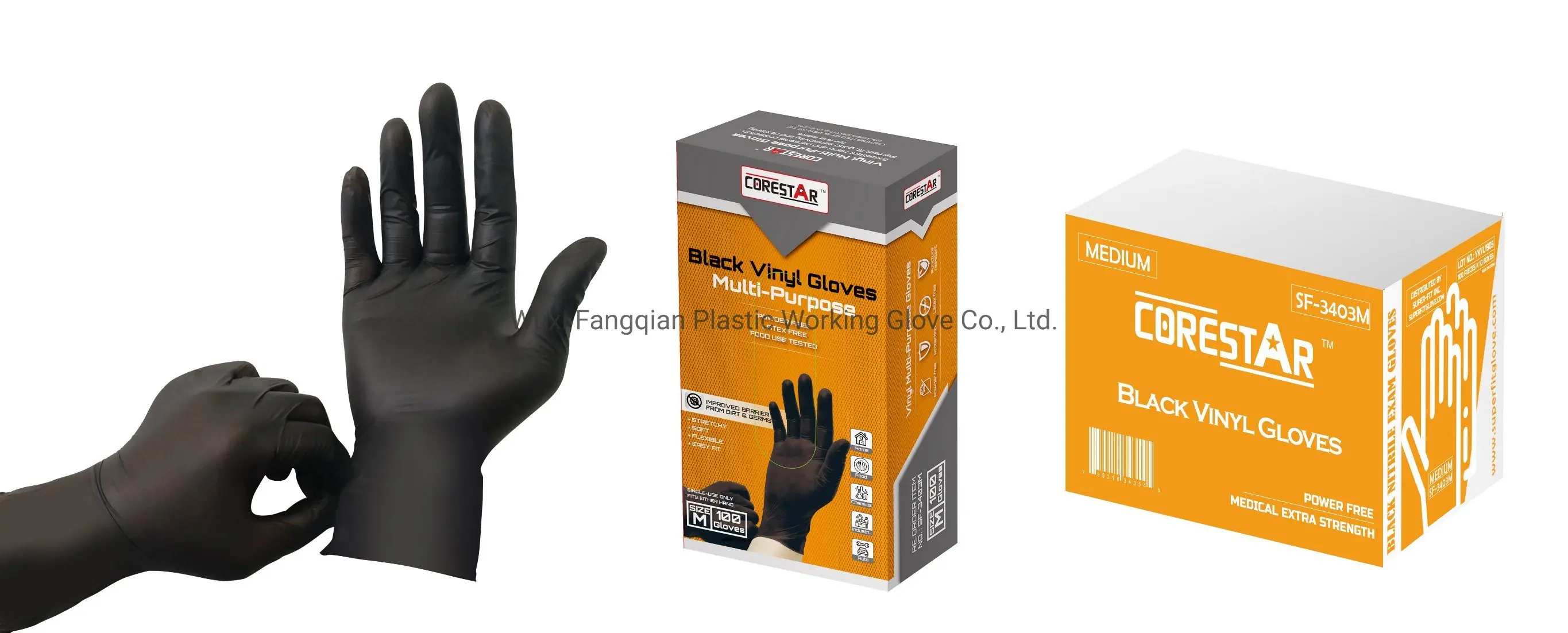 4 Mil Black En374 Nitrile Disposable Gloves For Tattoo Beauty Buy