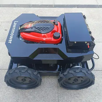 4wd Remote Control Lawn Mower Robot 4x4 Wheel Gas And Electric Grass ...