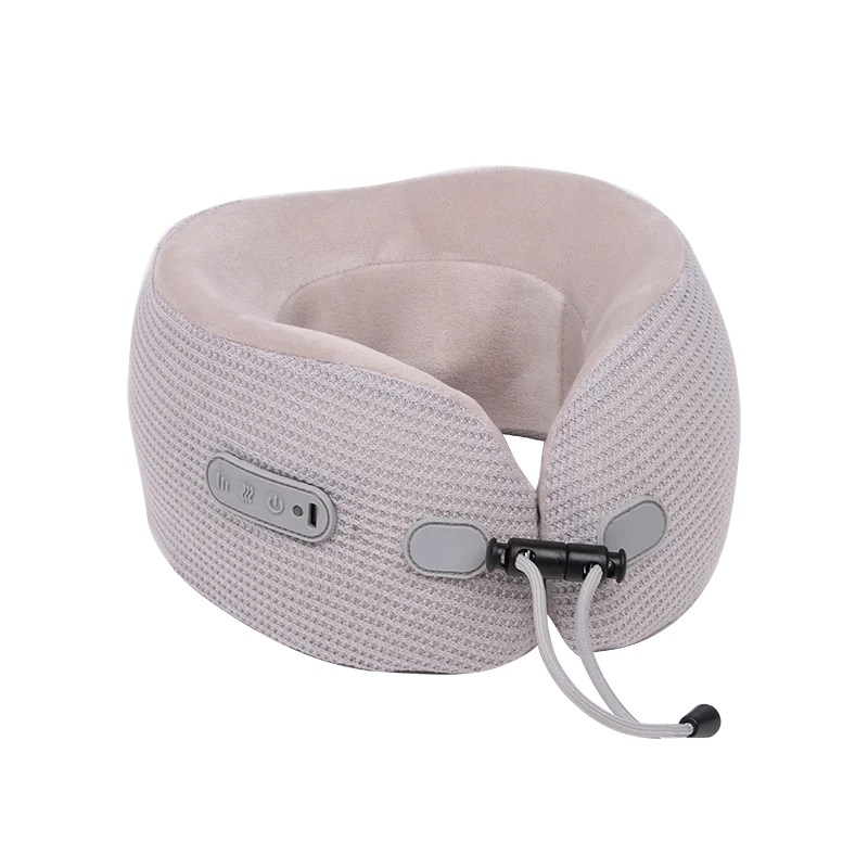 Oreiller de voyage pour le cou avec fonction massage et chauffage