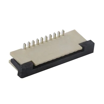 1.0mm top entry  parallel feet smd ffc connector