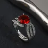 Or blanc-diamant rouge