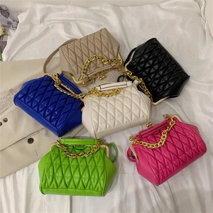 Wholesale Colorful Designers Womens Bag Personalized Lock Buckle Trendy Single Shoulder Square Bag Womens Crossbody Bag Handheld