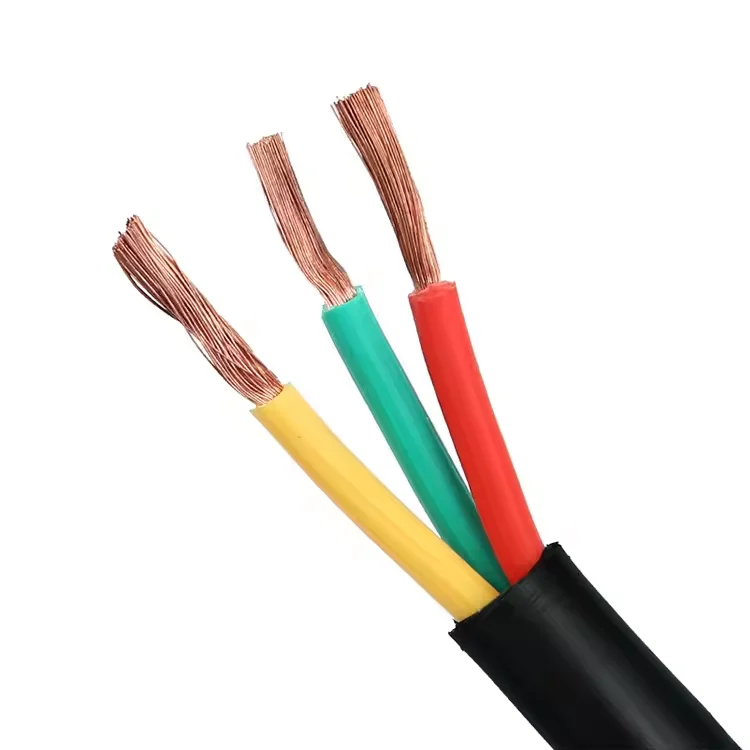 CE CCC Gro&szlig;handel Kabel und Draht 3-adriges 1,5mm flexibles Kupferkabel RVV H05vv-f 3-adriges Kabel