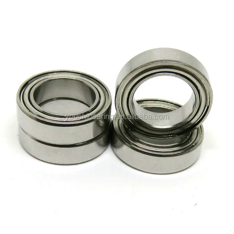 10個 ABEC7 SMR85C-ZZ 5X8X2.5MM ハイブリッドセラミックボール