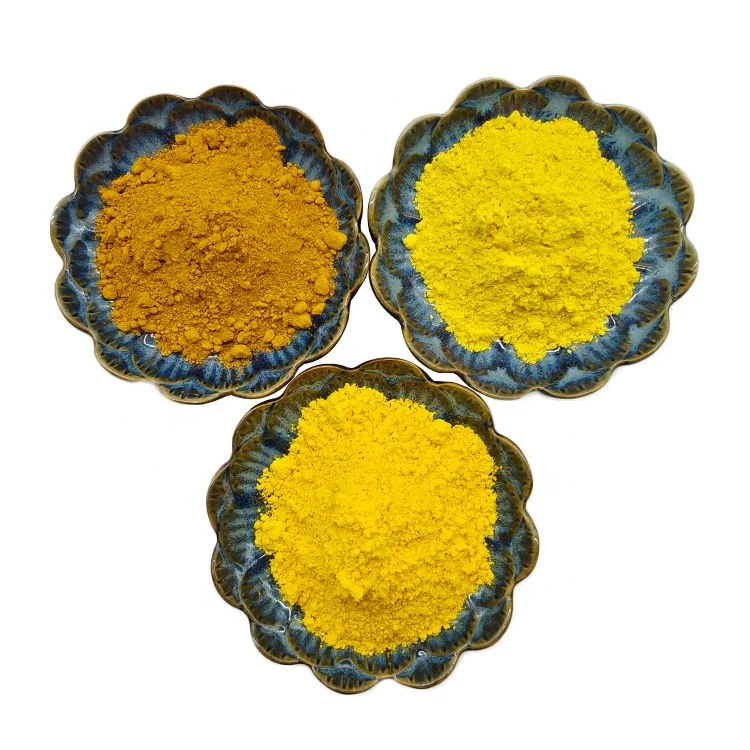 Поставка от производителя цвет дороги кирпичная конструкция оксид железа пигмент желтый для