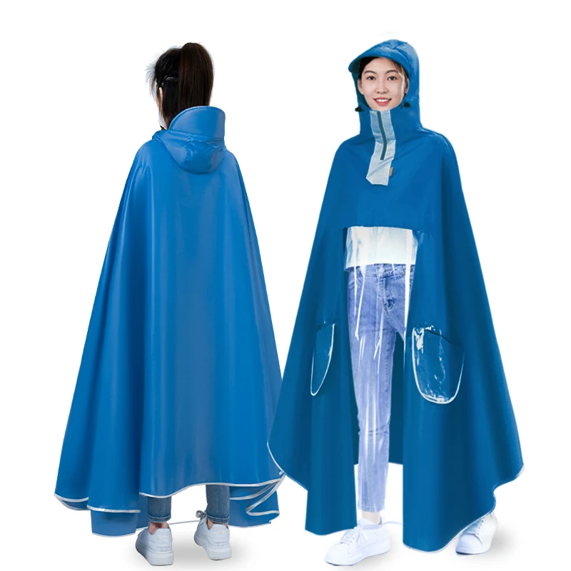 Oxford fabric material poncho bicycle poncho long-distance travel rain coat motorcycle raincoat